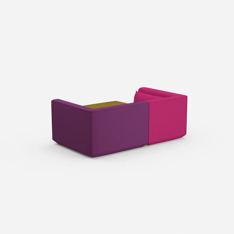 Ecksofa tief