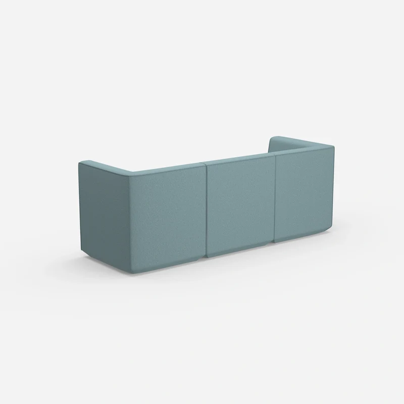 Sofa blau für 3 Personen