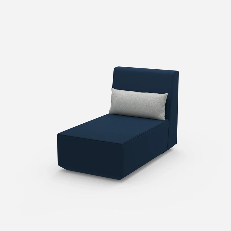 Moderner Longseat Sessel mit hoher Rückenlehne