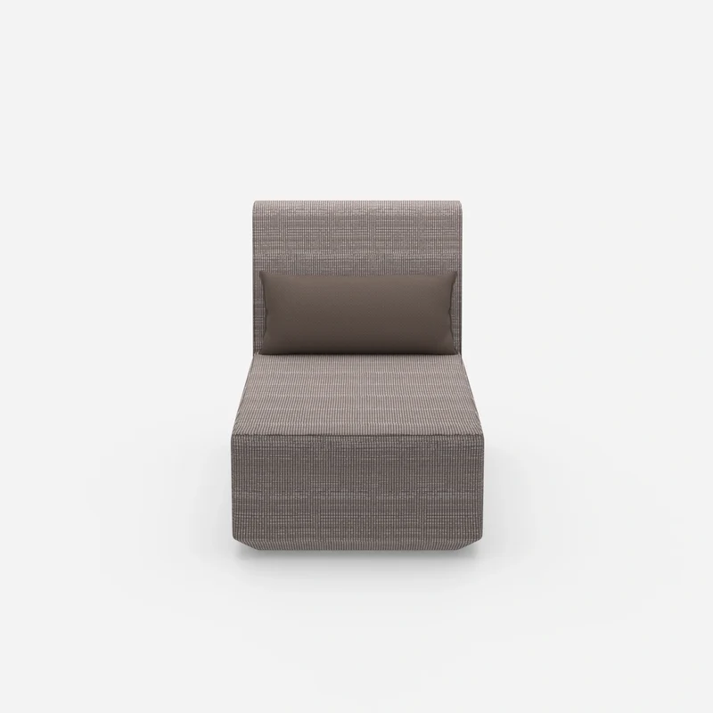 Moderner Longseat Sessel mit hoher Rückenlehne