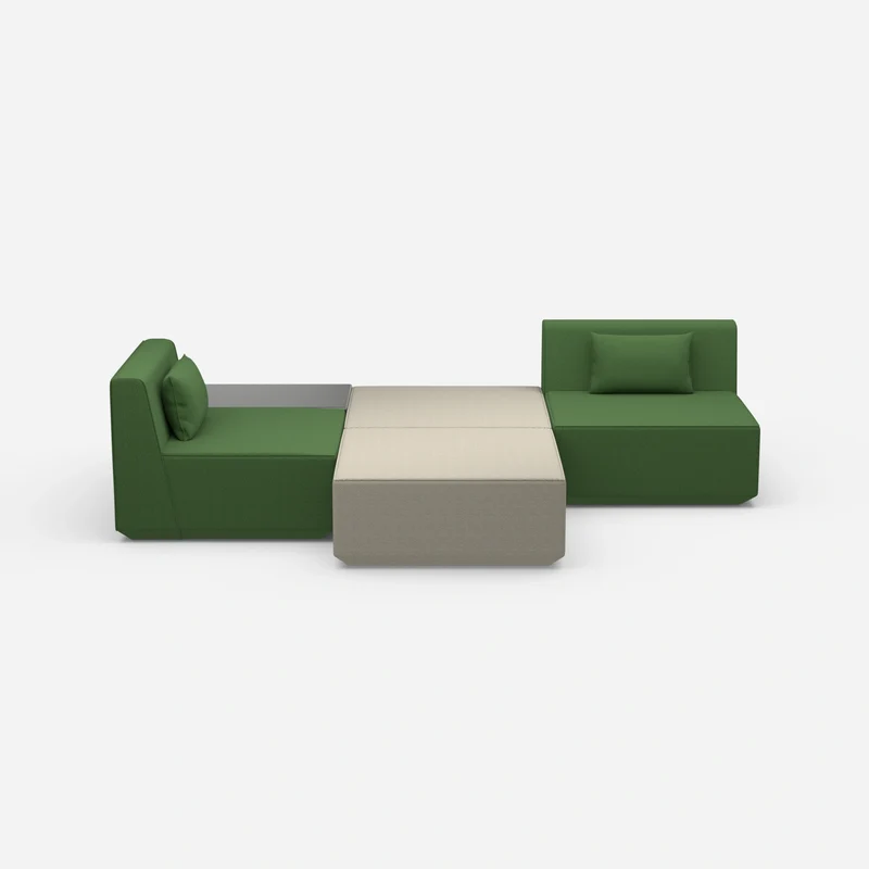 Elegante Sofainsel