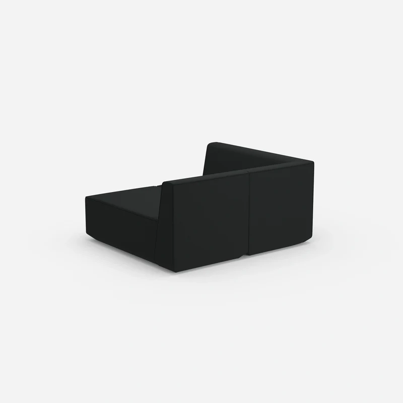 2 Sitzer Sofa mit Ecke