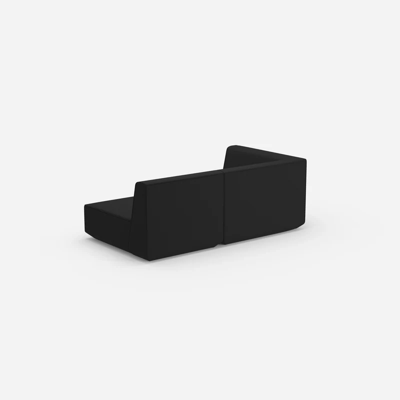 Graues Modulsofa 180 cm breit