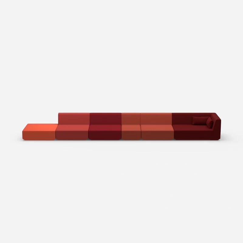 Modulares Sofa minimalistisch