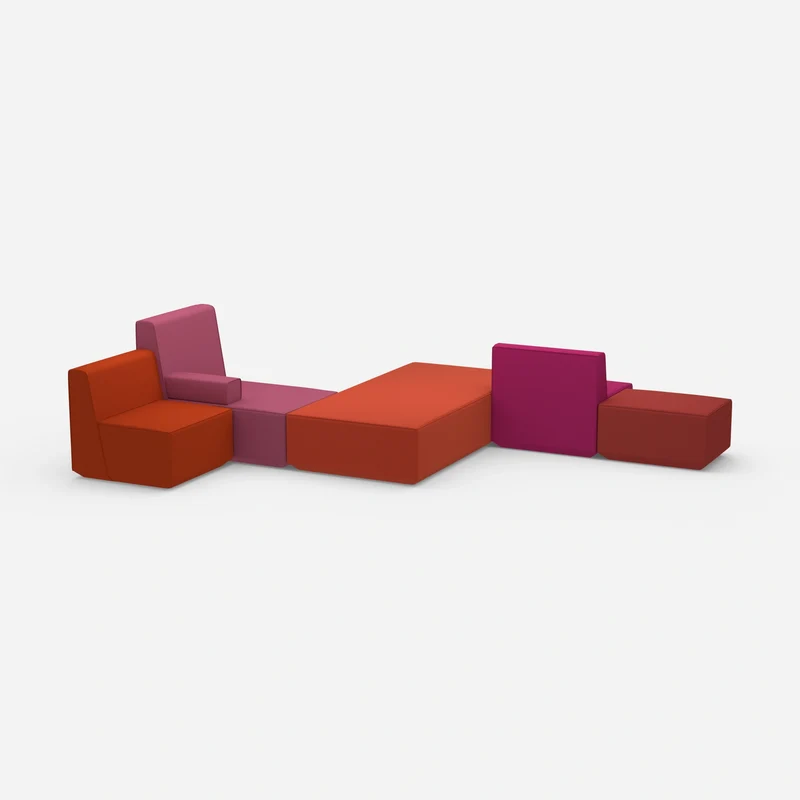 Schlafsofa bunt