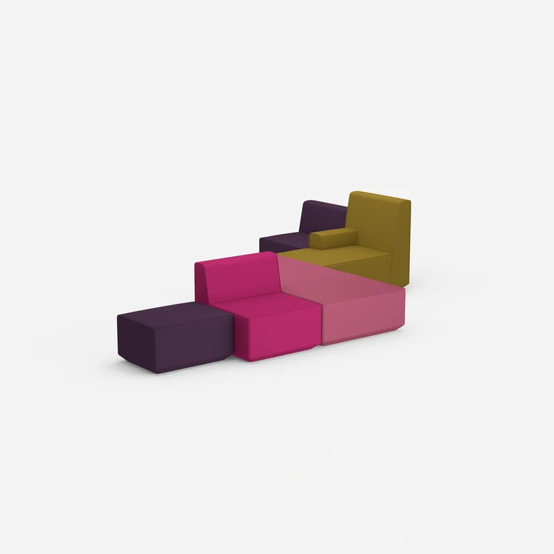 Schlafsofa bunt