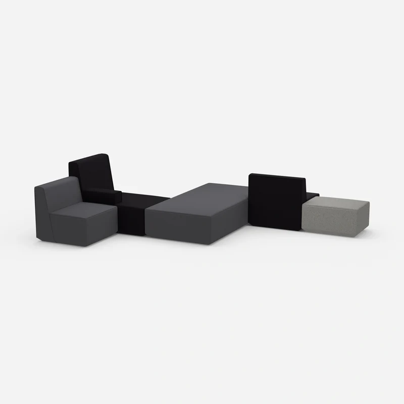 Schlafsofa bunt