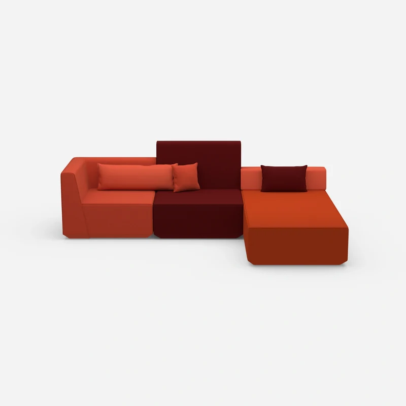 Couch mit Matratze