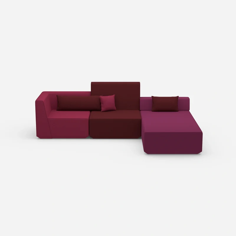 Couch mit Matratze