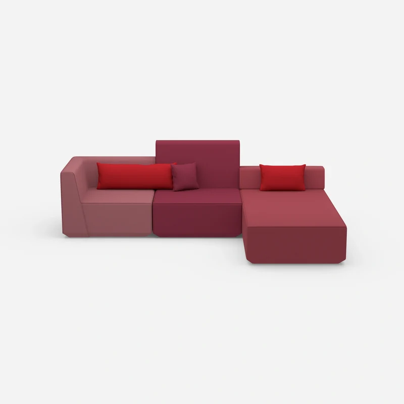Couch mit Matratze