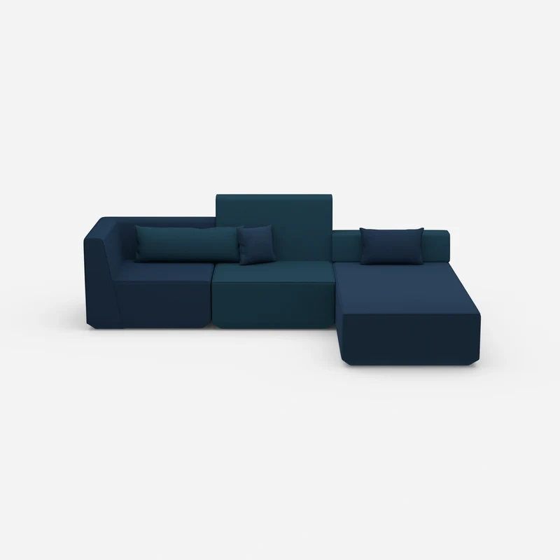 Couch mit Matratze
