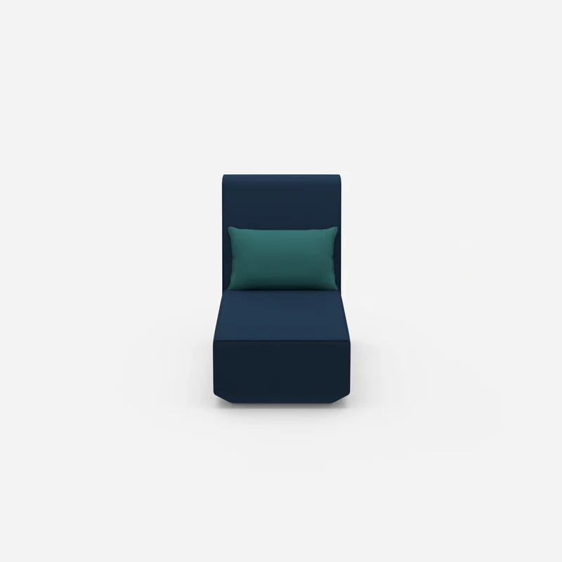 Recamiere für kleine Räume modular
