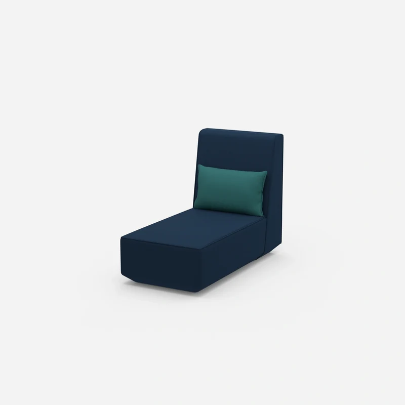 Recamiere für kleine Räume modular
