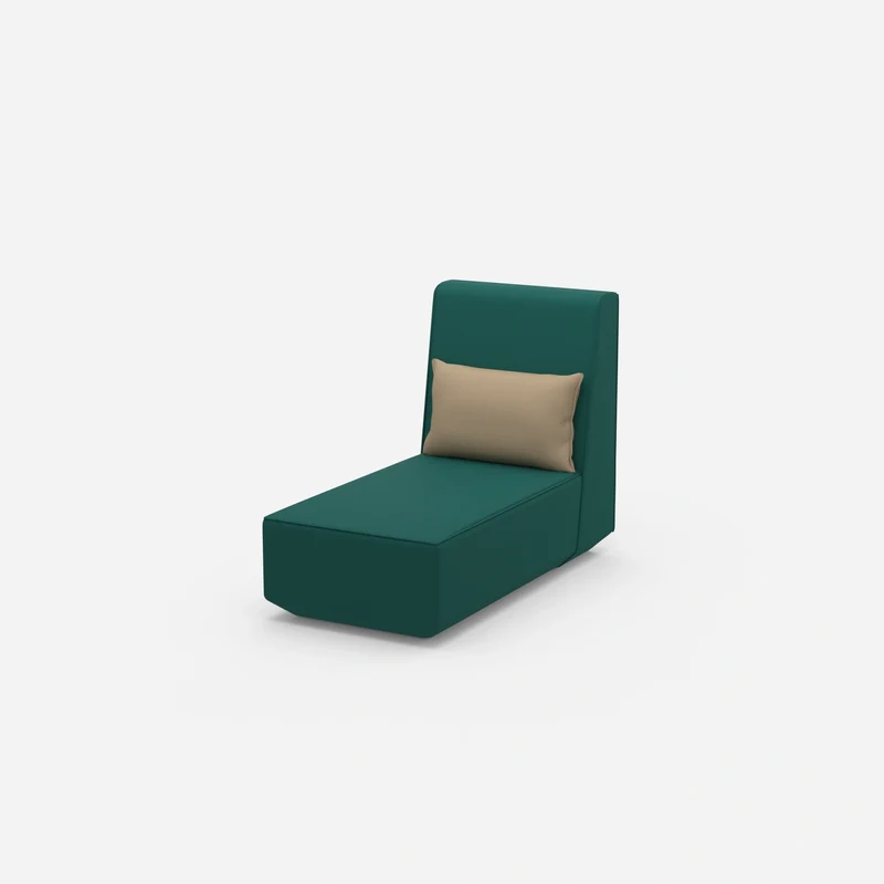Recamiere für kleine Räume modular