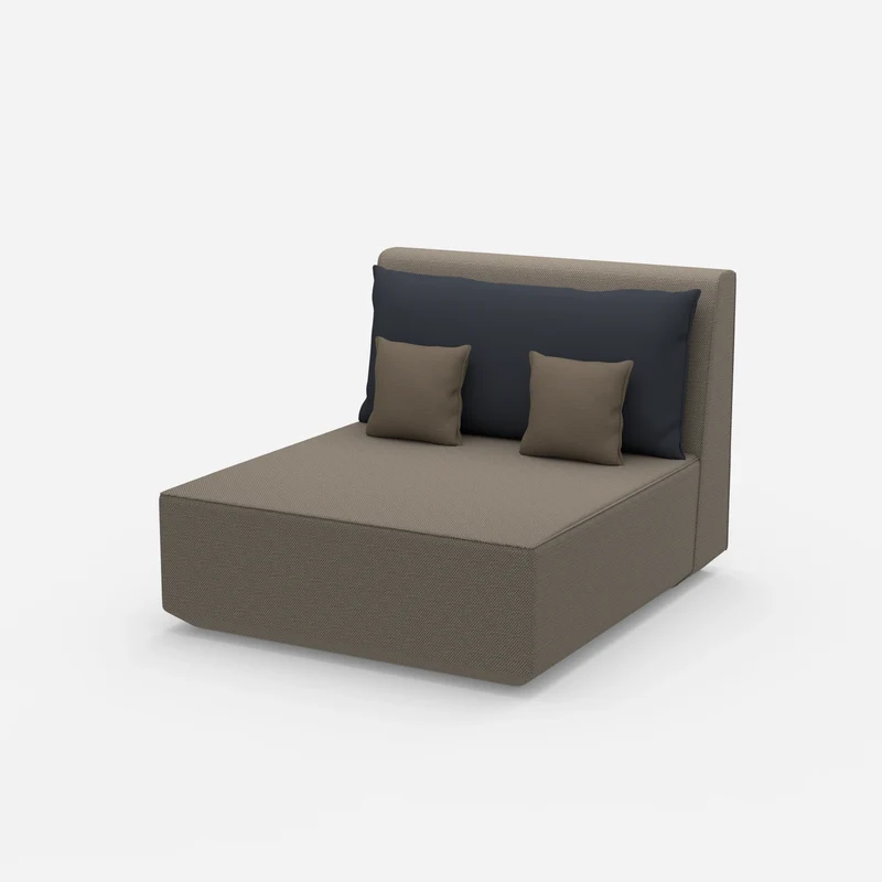 Doppelrecamiere 120 cm breit