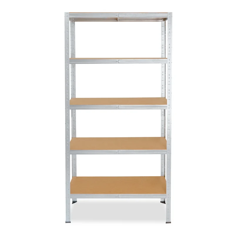 shelfplaza HOME Schwerlastregal 230x60x45 cm verzinkt mit 5 Böden
