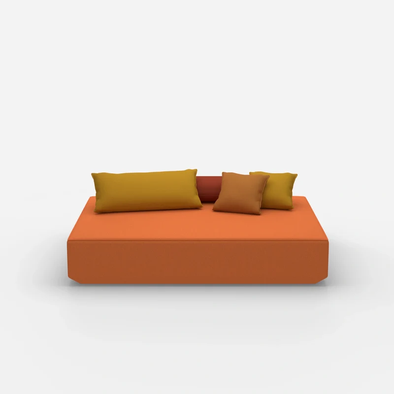Moderner Pouf in groß