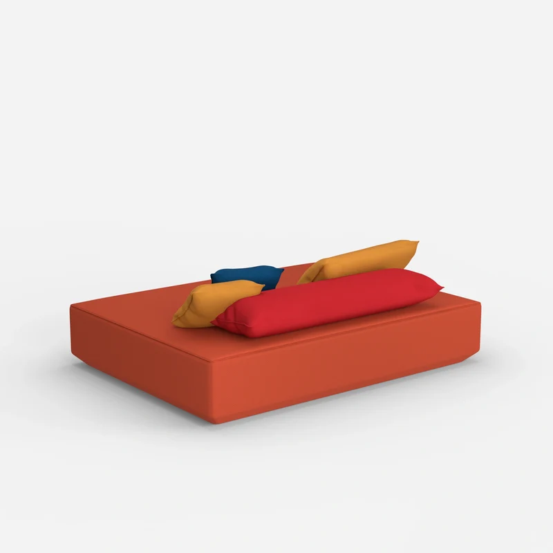 Moderner Pouf in groß