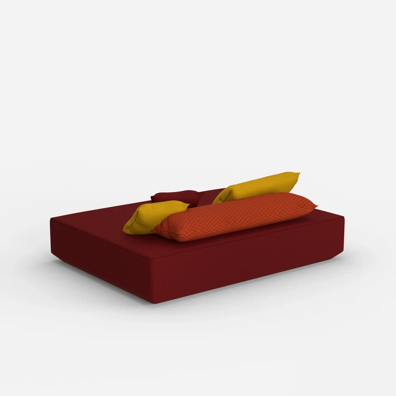 Moderner Pouf in groß