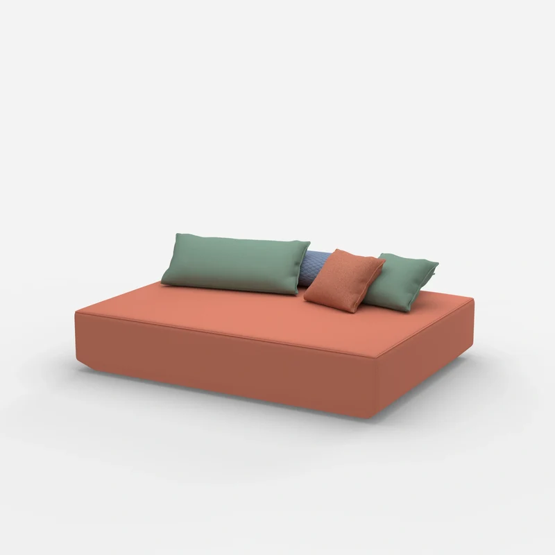 Moderner Pouf in groß