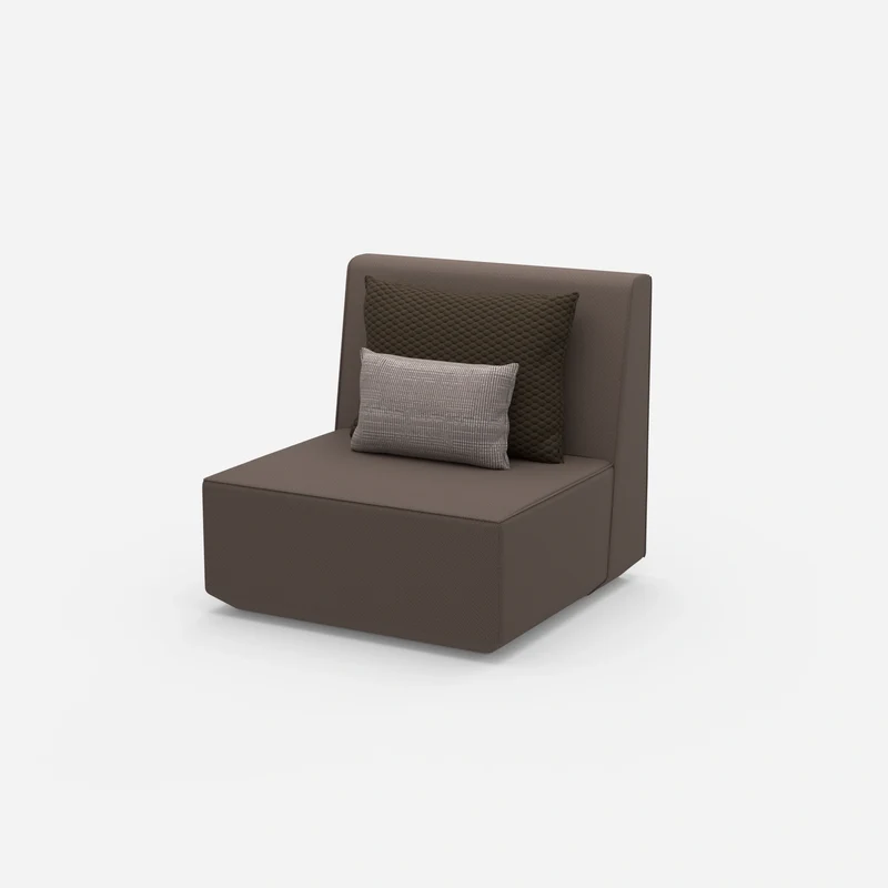 Sessel mit hohem Rücken