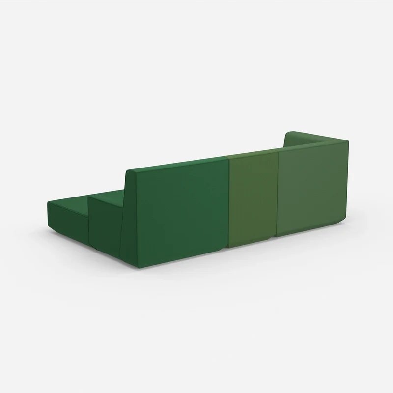 3 Personen Sofa mit Ottomane
