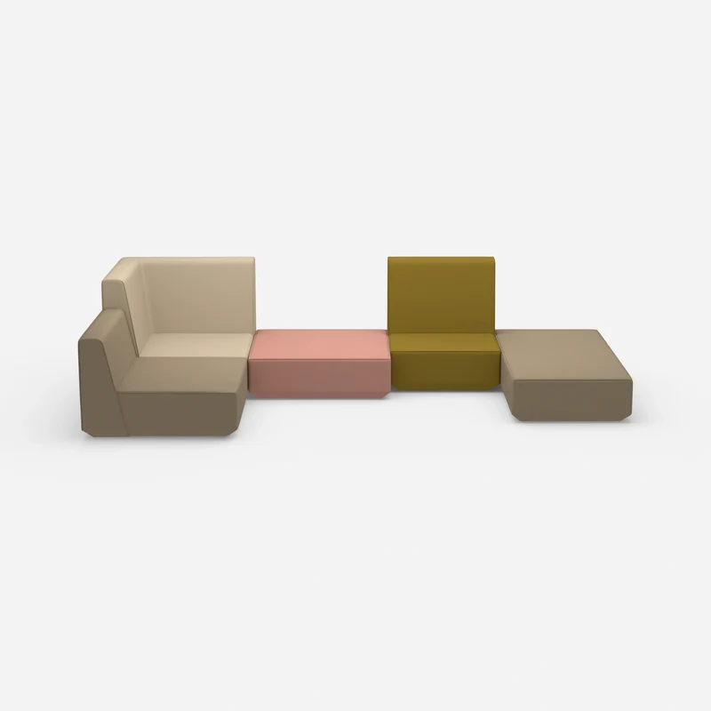 Sofalandschaft als Lounge