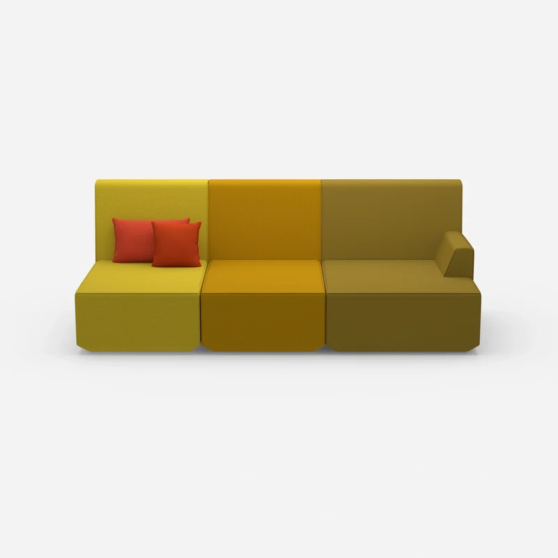 Sofa für 3 als Heimkino