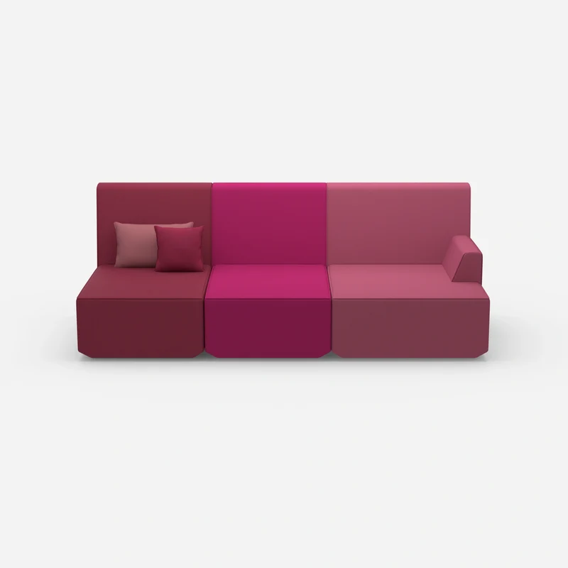 Sofa für 3 als Heimkino