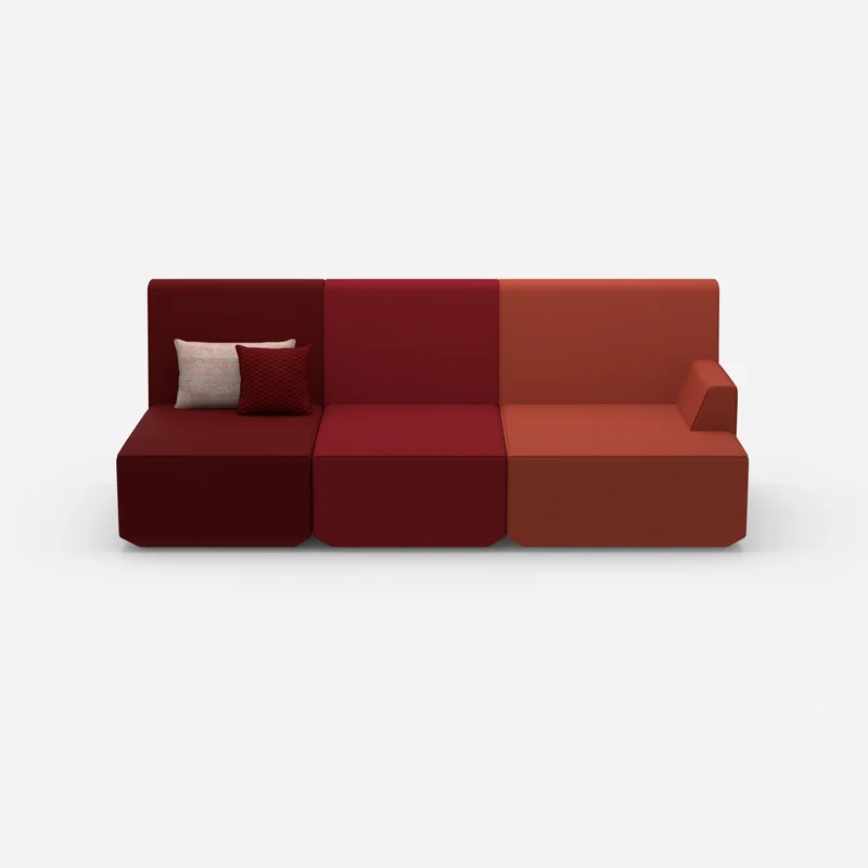 Sofa für 3 als Heimkino
