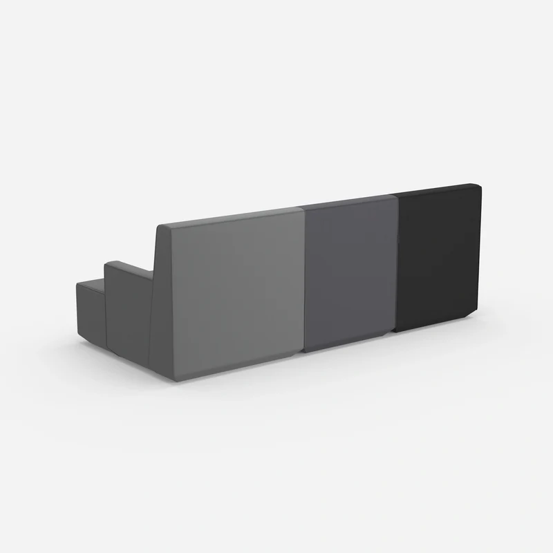Sofa für 3 als Heimkino