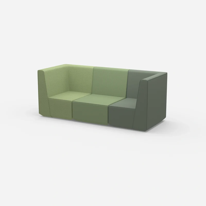 3 Sitzer grün