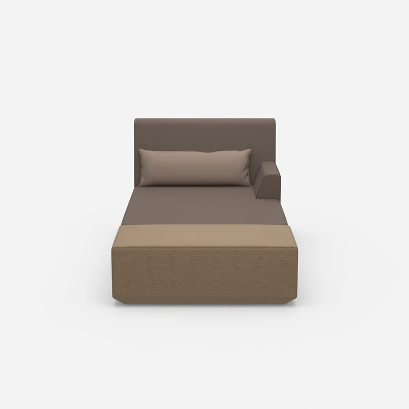 Moderne Recamiere zum Schlafen 120 cm breit