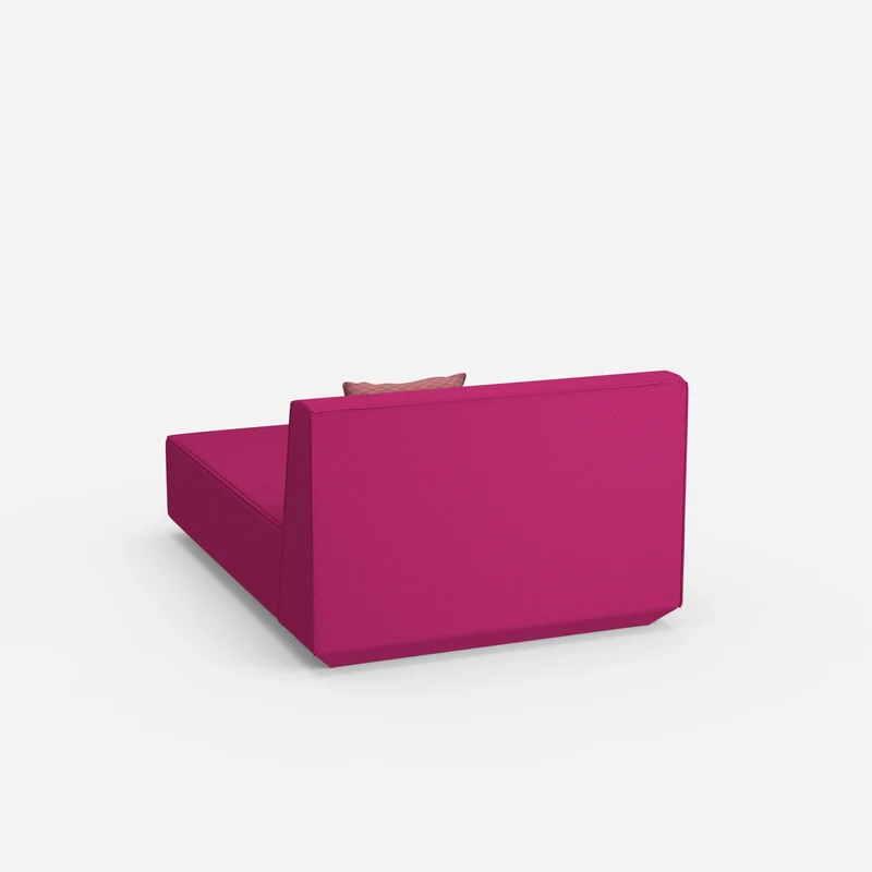 Modulare Recamiere in Rosa