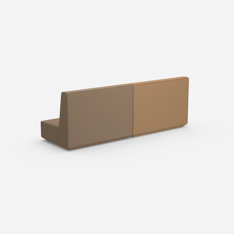Sofa 3 Sitzer braun