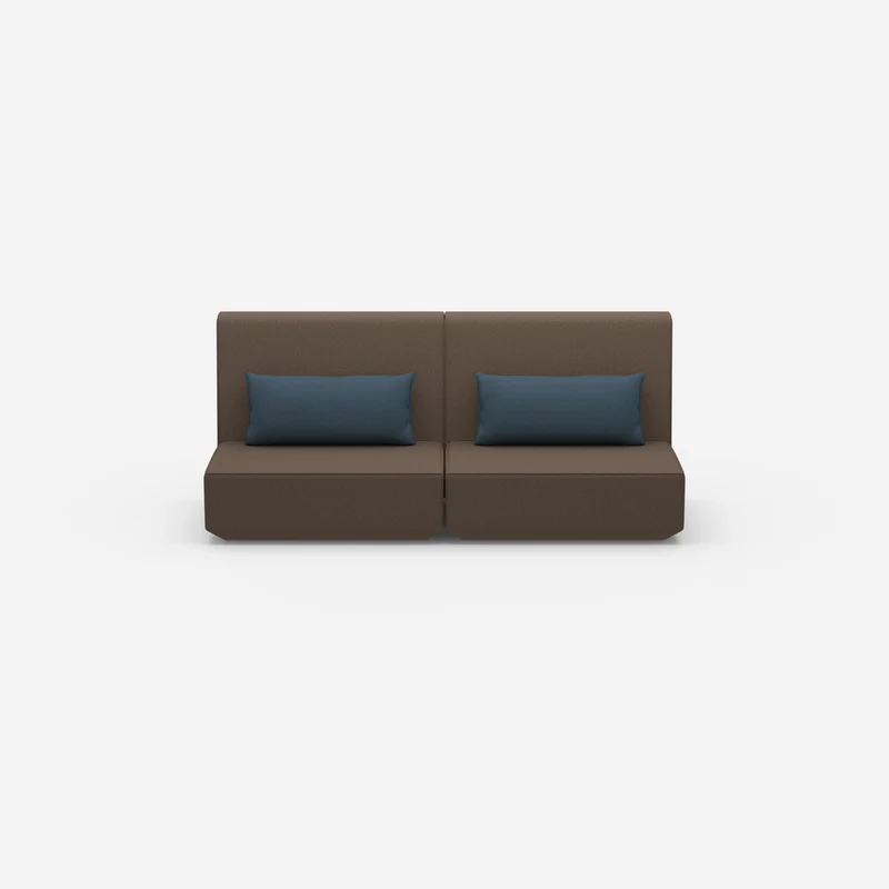 3 Personen Sofa braun