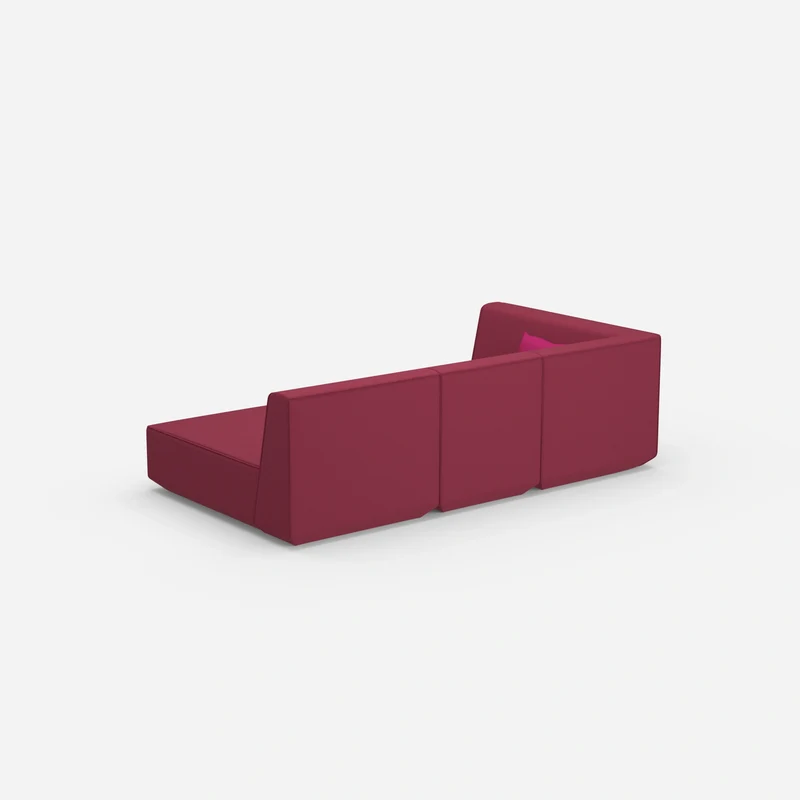 3 Sitzer Sofa modular mit Liegefunktion