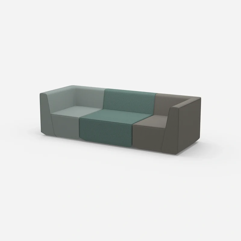 Sofa Dreisitzer grün