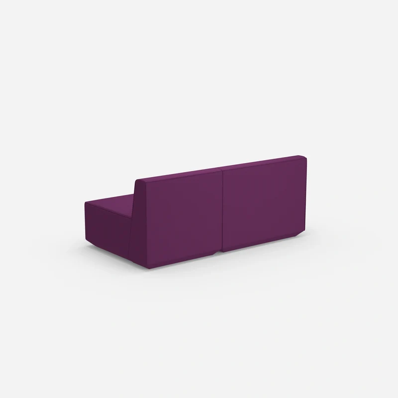 Modulares Sofa bunt 2 Personen