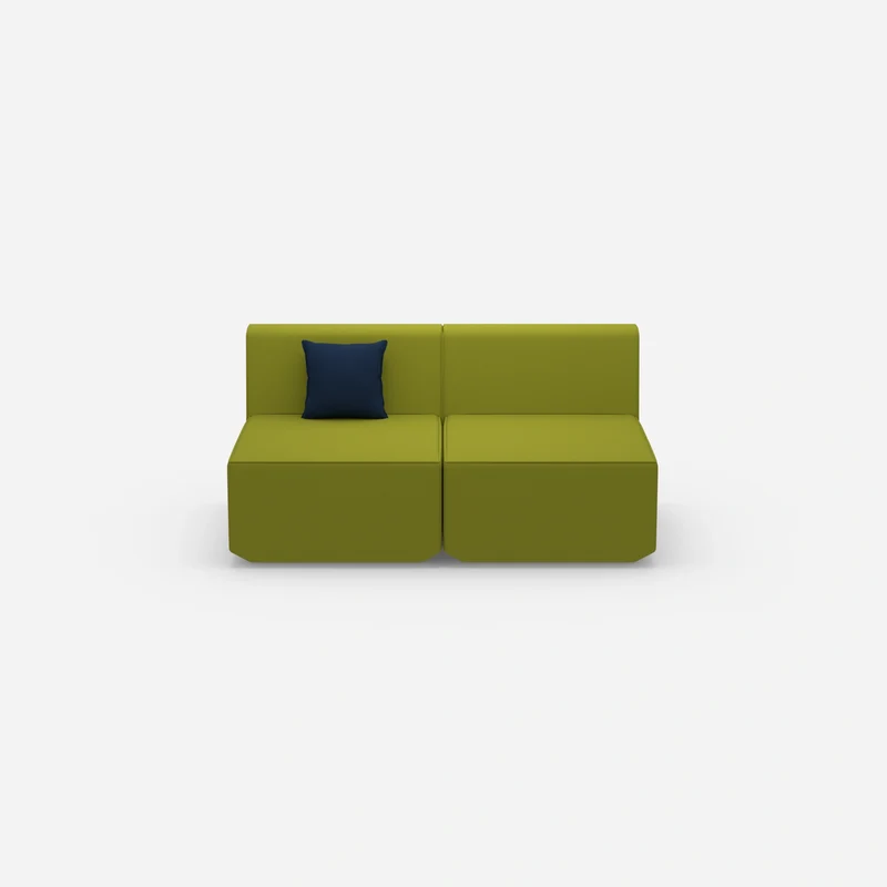Buntes 2er Sofa
