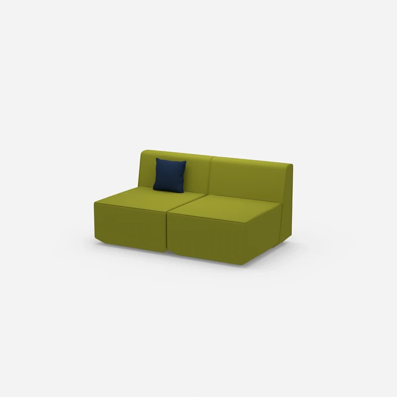 Buntes 2er Sofa