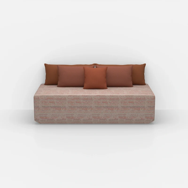 Moderner Pouf modular