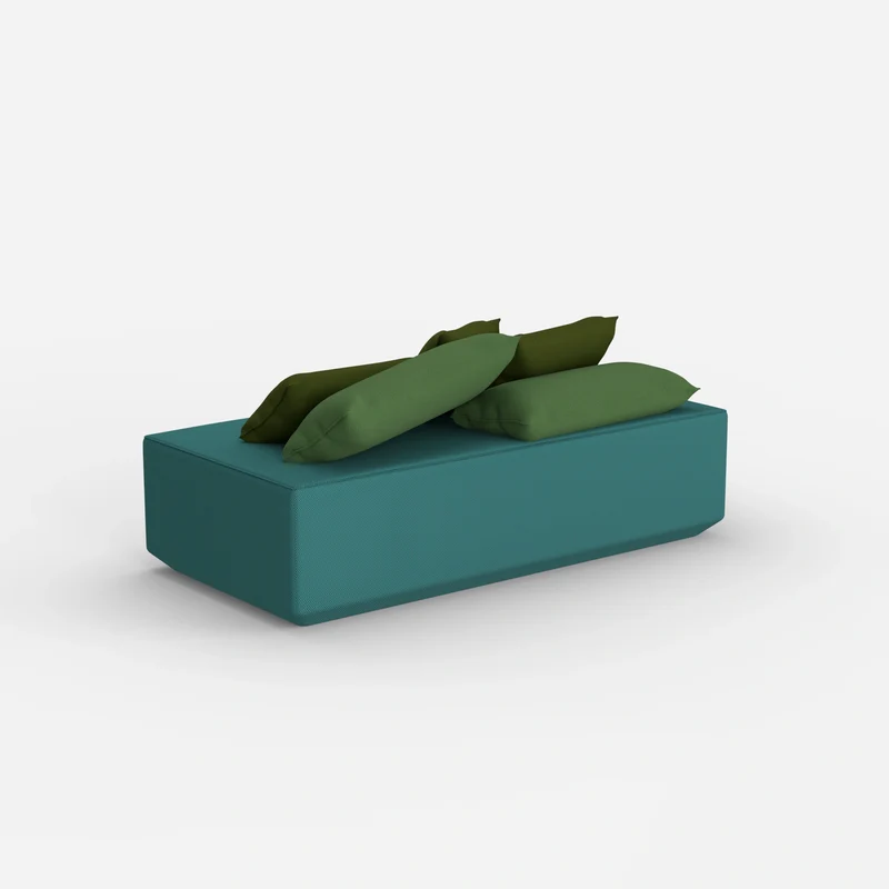 Moderner Pouf modular
