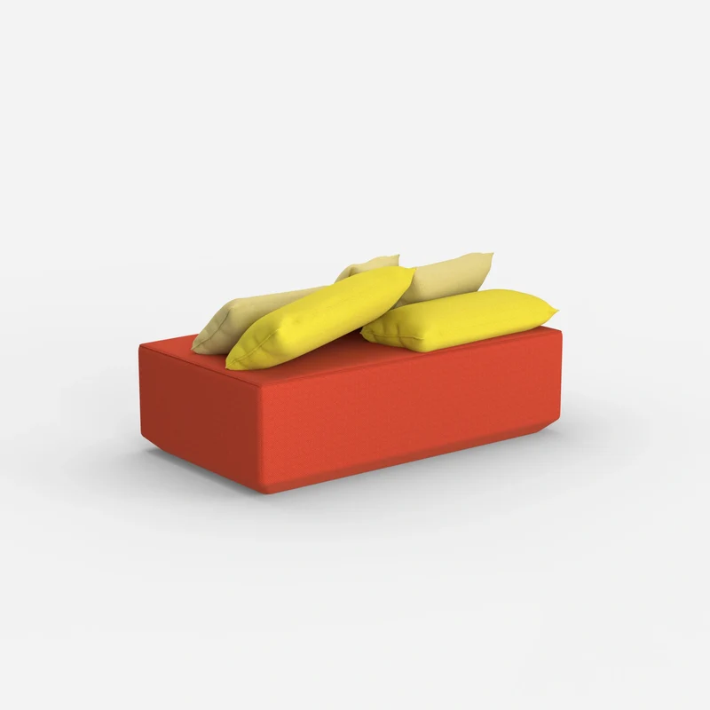 Modularer Sitzpouf