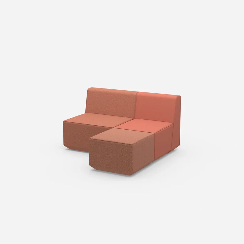 Modulare Eckcouch 140 cm breit