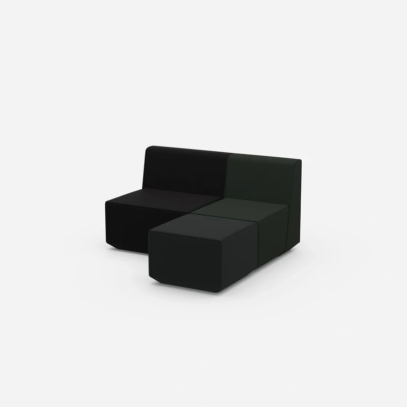 Modulare Eckcouch 140 cm breit