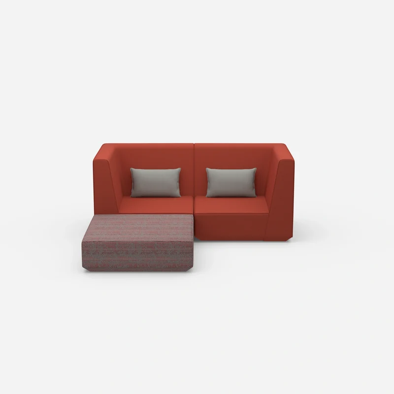 Modulares Ecksofa für kleine Räume