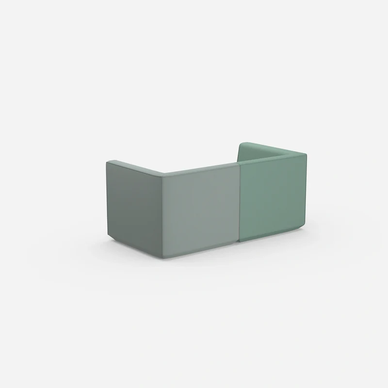 Modulares Ecksofa für kleine Räume