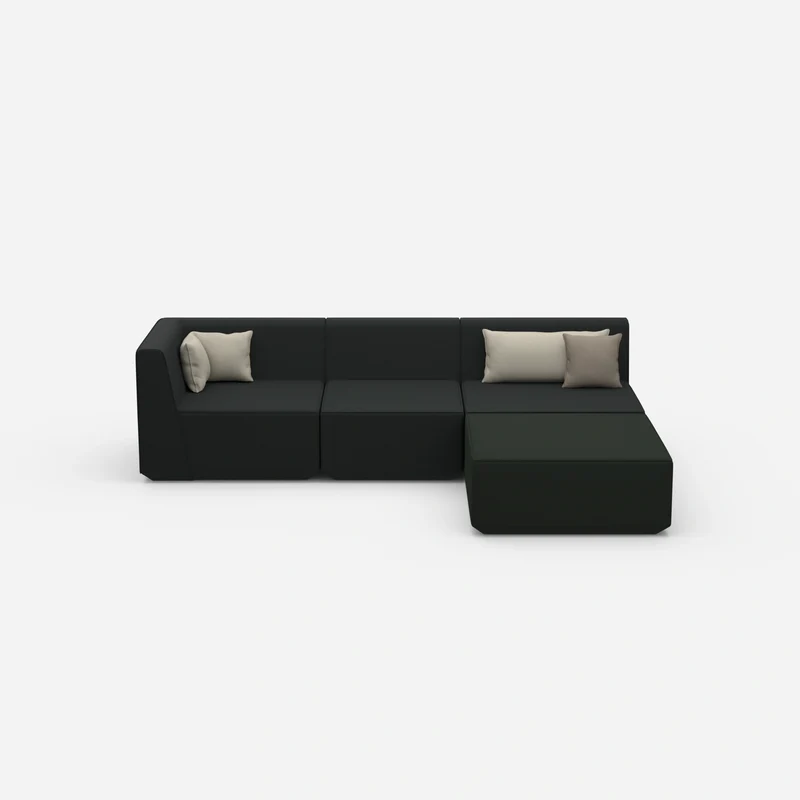 Hochwertiges modulares Ecksofa