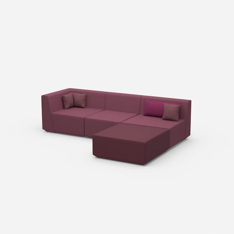 Hochwertiges modulares Ecksofa